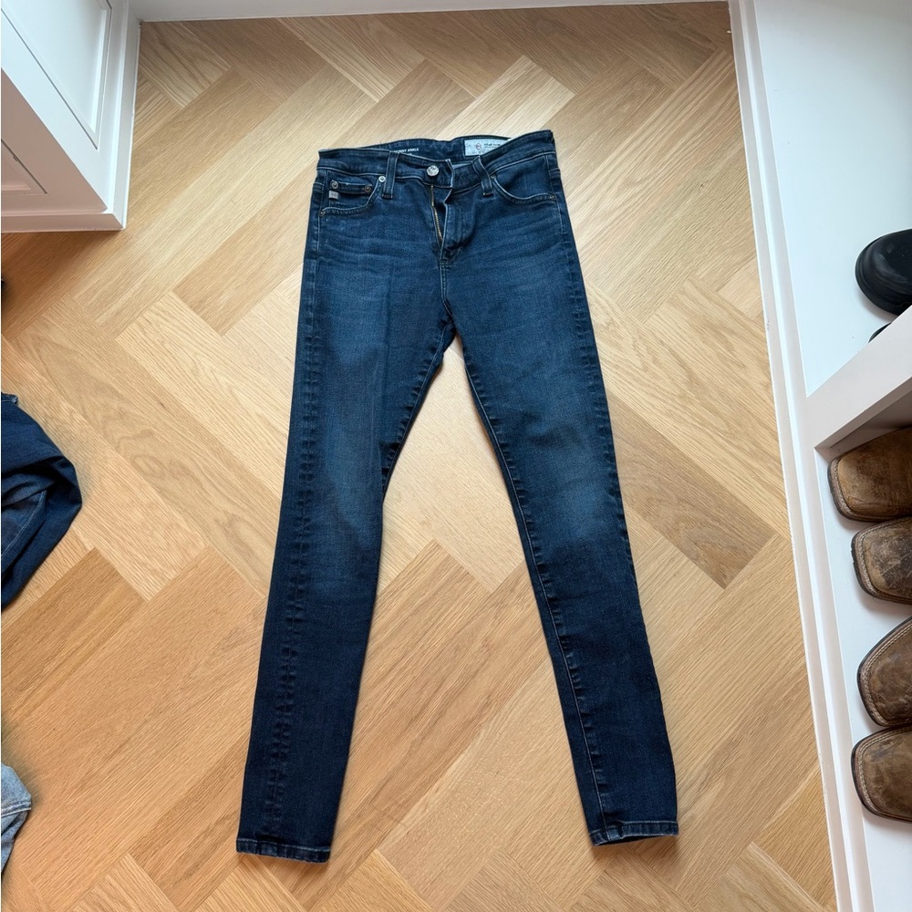 AG Blue Women's Skinny Jeans
